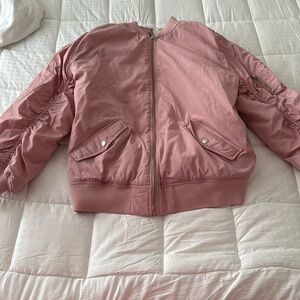 H and M puffer bomber jacket